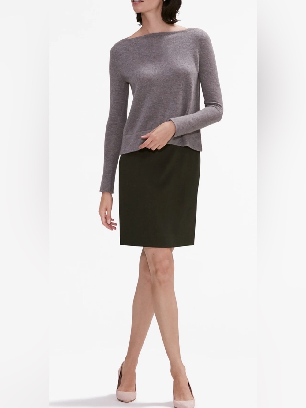 MM. Lafleur The Noho Skirt in Dark Pine Pencil Skirt Size 10